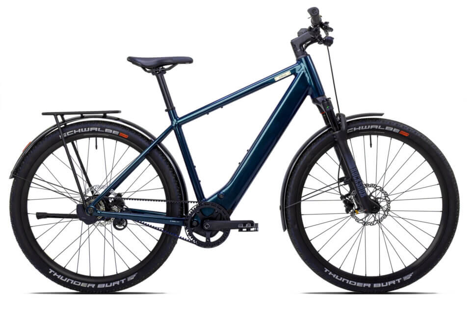 Produktbild Coboc E-Bike Skye Belt Di2 in Farbe ocean