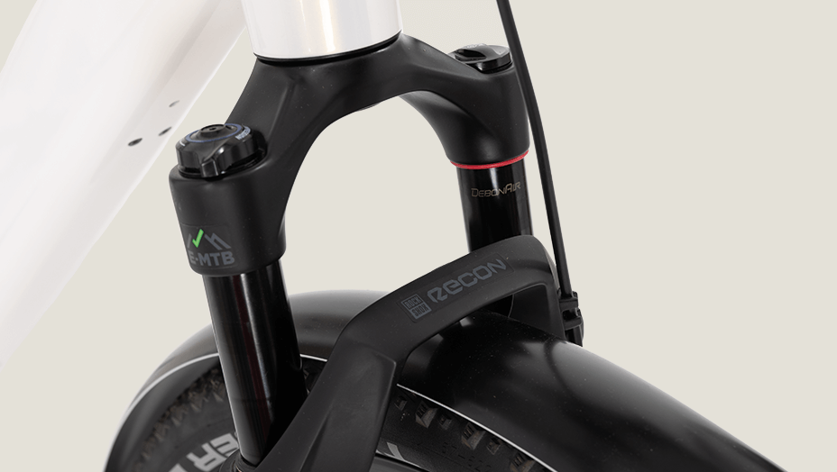 Federgabel Rock Shox Recon Gold RL an Coboc E-Bike Skye Belt