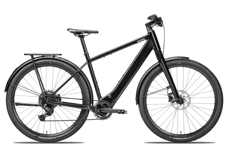 Produktbild leichtes E-Bike Skye City Chain DMT von Coboc für die Stadt in Farbe Slate